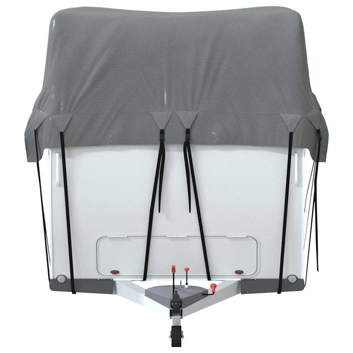 Husa de rulota gri 700x300 cm Tesatura netesuta - WALTI WALTI