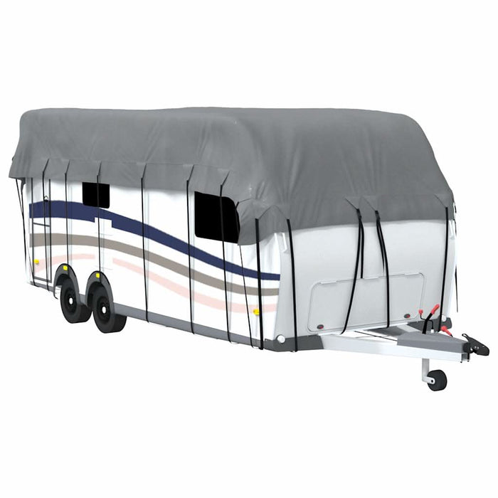 Husa de rulota gri 800x300 cm Tesatura netesuta - WALTI WALTI