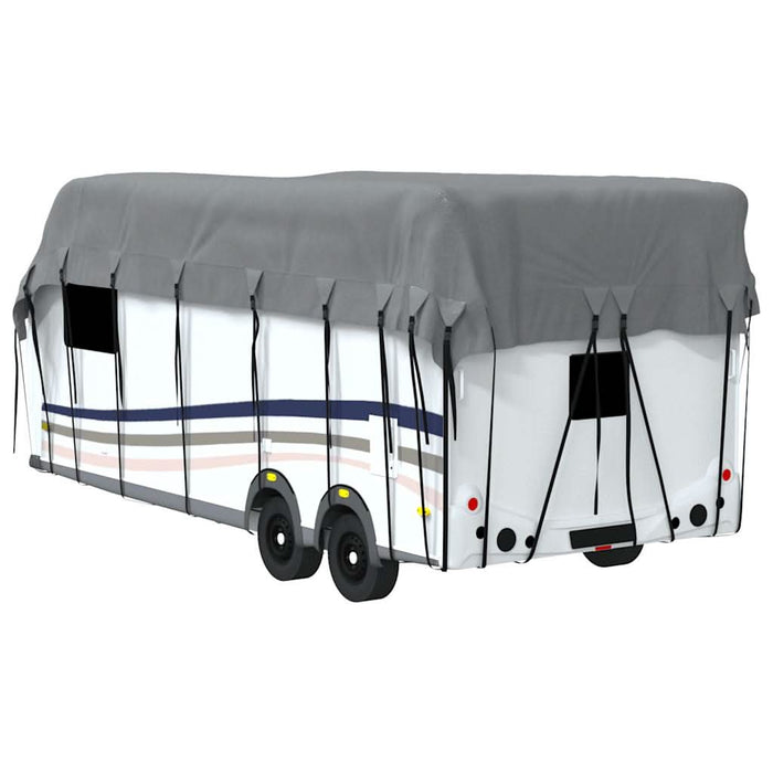Husa de rulota gri 800x300 cm Tesatura netesuta - WALTI WALTI
