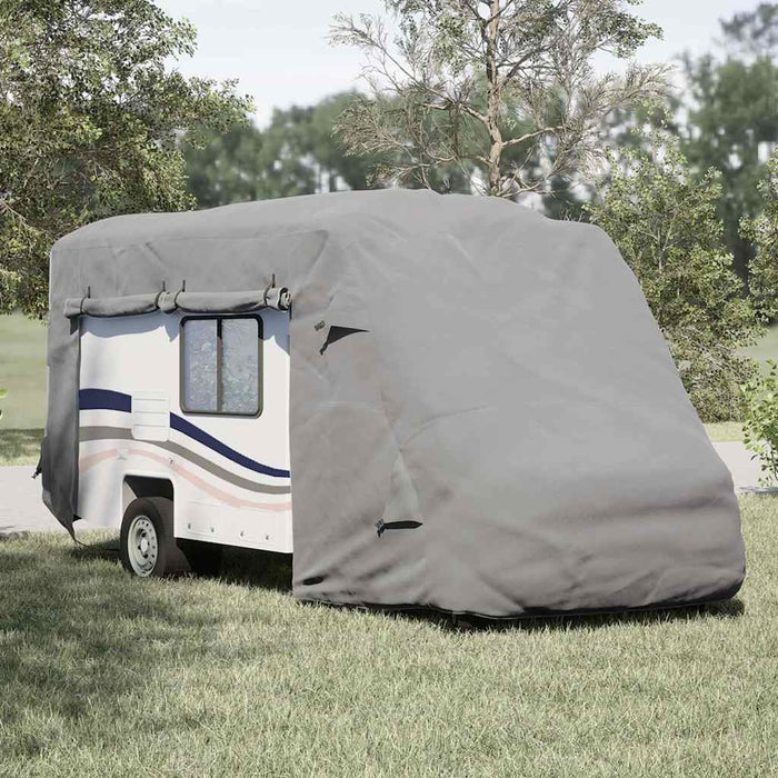 Husa de rulota gri 610x235x275 cm Tesatura netesuta - WALTI WALTI