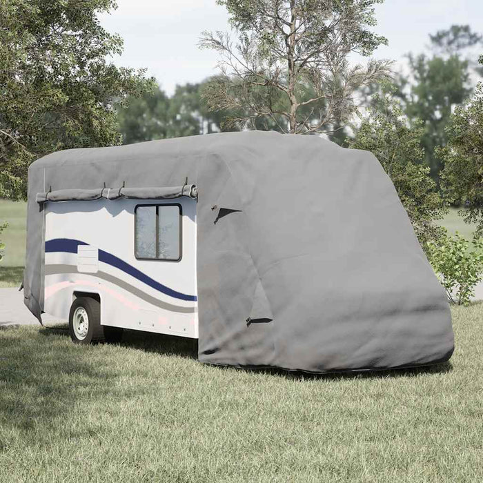 Husa de rulota gri 660x235x275 cm Tesatura netesuta - WALTI WALTI