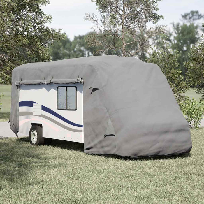 Husa de rulota gri 730x235x275 cm Tesatura netesuta - WALTI WALTI