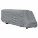 Husa de rulota gri 870x235x275 cm Tesatura netesuta - WALTI WALTI