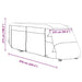 Husa de rulota gri 870x235x275 cm Tesatura netesuta - WALTI WALTI