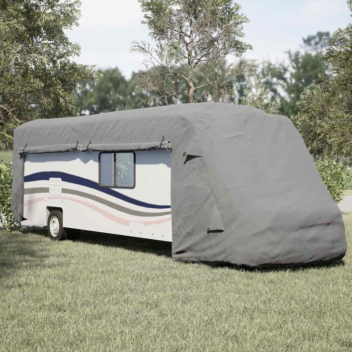 Husa de rulota gri 870x235x275 cm Tesatura netesuta - WALTI WALTI