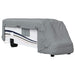 Husa de rulota gri 970x235x275 cm Tesatura netesuta - WALTI WALTI