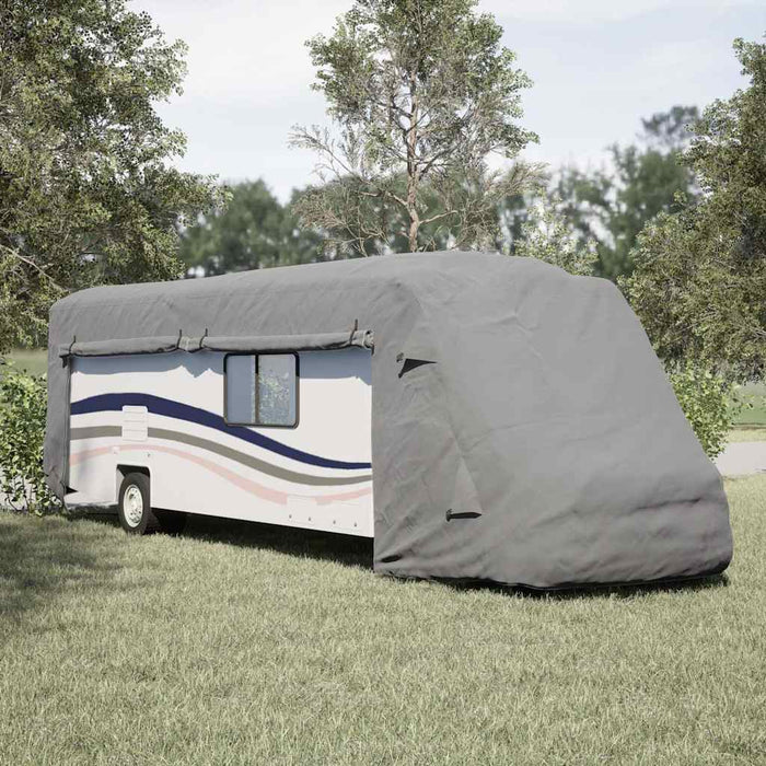 Husa de rulota gri 970x235x275 cm Tesatura netesuta - WALTI WALTI