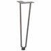 Picioare tip agrafă pentru măsuță de cafea, 4 buc., oțel natural, 42 cm, oțel masiv - WALTI WALTI