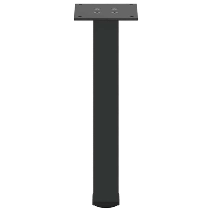 Picioare pentru măsuță de cafea, 4 buc., negru, 30-32 cm, oțel WALTI