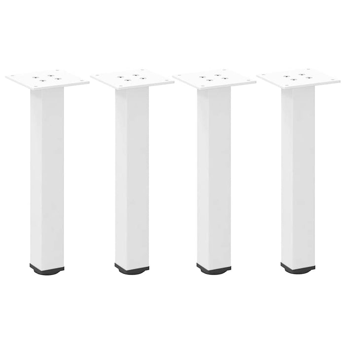 Picioare pentru măsuță de cafea, 4 buc., alb, 30-32 cm, oțel WALTI