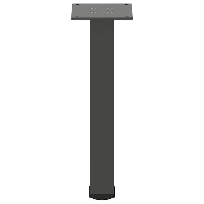 Picioare pentru măsuță de cafea, antracit, 4 buc., 30-32 cm, oțel WALTI