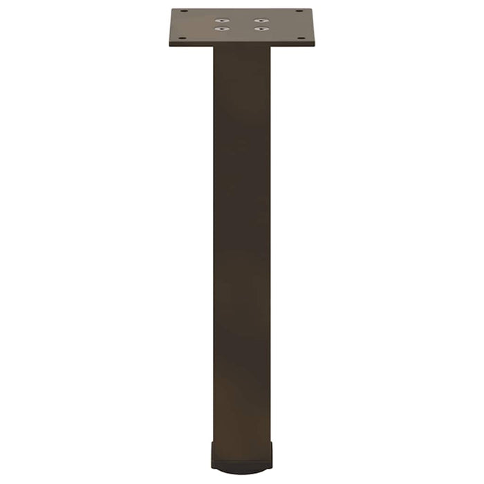Picioare pentru măsuță de cafea, 4 buc., oțel natural, 30-32 cm WALTI