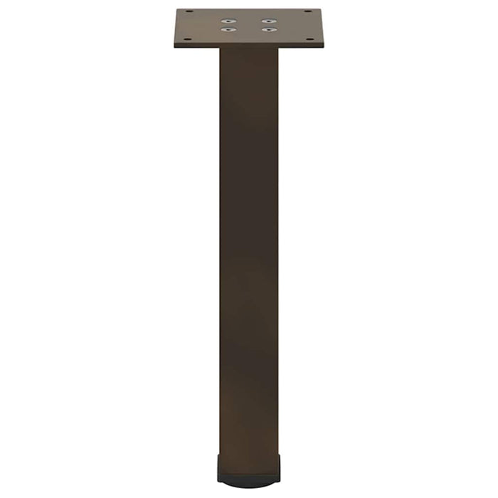 Picioare pentru măsuță de cafea, 4 buc., oțel natural, 30-32 cm WALTI