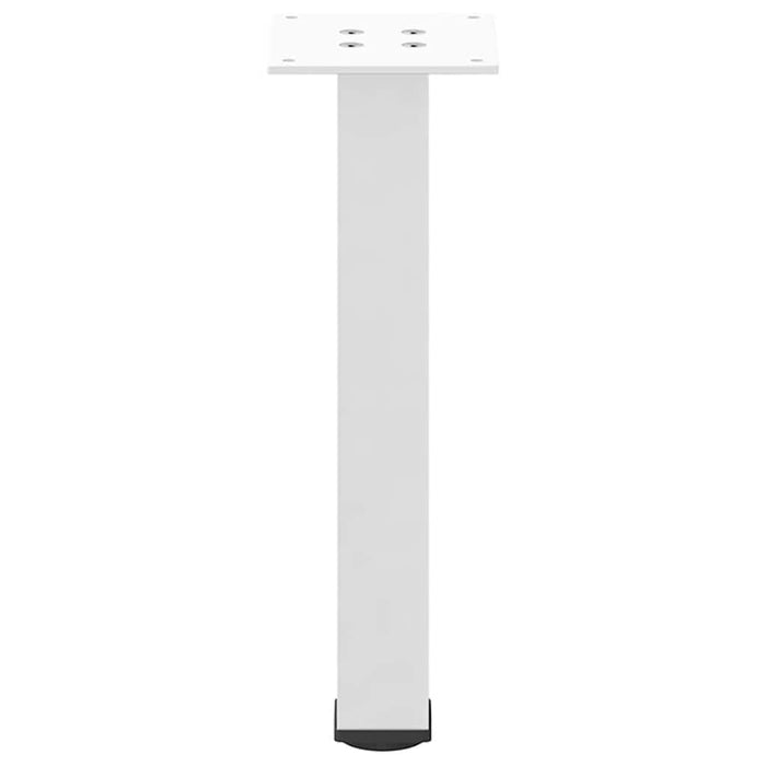 Picioare pentru măsuță de cafea, 4 buc., alb, 42-44 cm, oțel WALTI