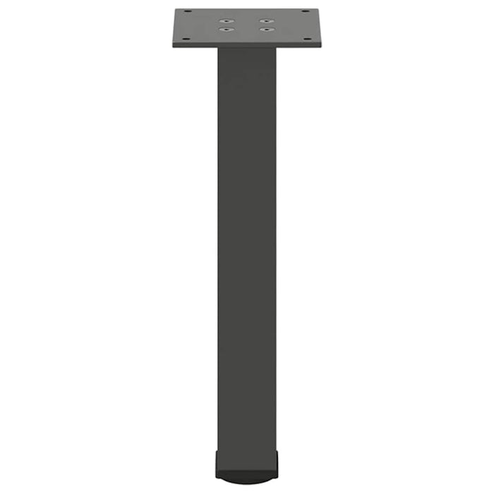 Picioare pentru măsuță de cafea, antracit, 42-44 cm, oțel, 4 buc. WALTI