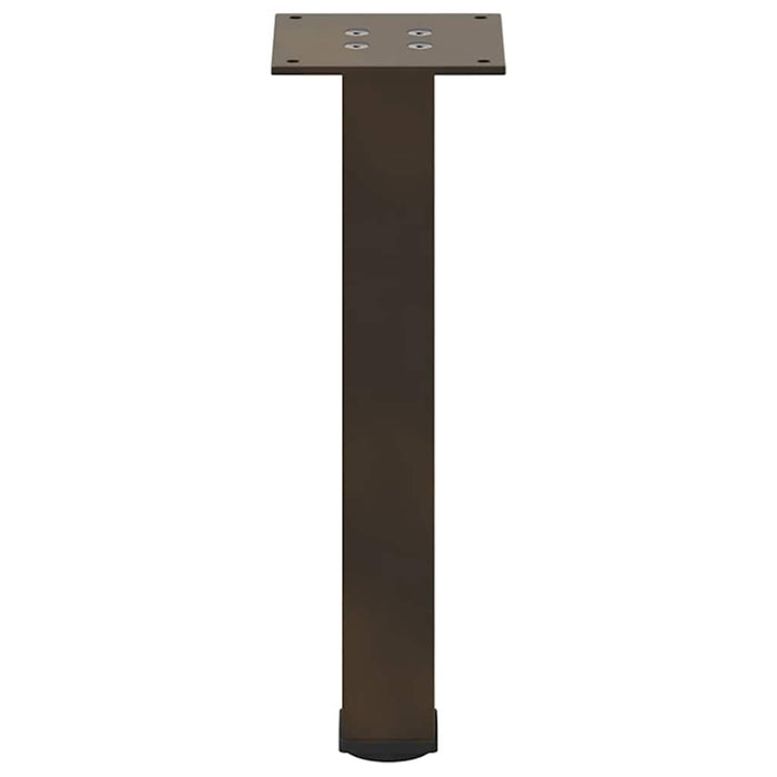 Picioare pentru masă de cafea, 4 buc., oțel natural, 42-44 cm WALTI