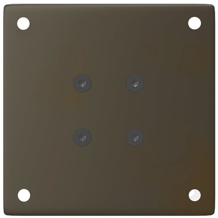 Picioare pentru masă de cafea, 4 buc., oțel natural, 42-44 cm WALTI