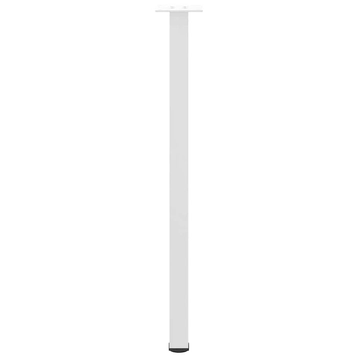 Picioare masă consolă, 4 buc., alb, 72-74 cm, oțel - WALTI WALTI