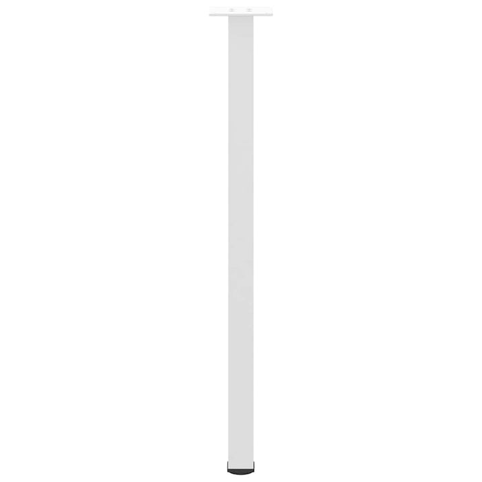 Picioare masă consolă, 4 buc., alb, 72-74 cm, oțel - WALTI WALTI