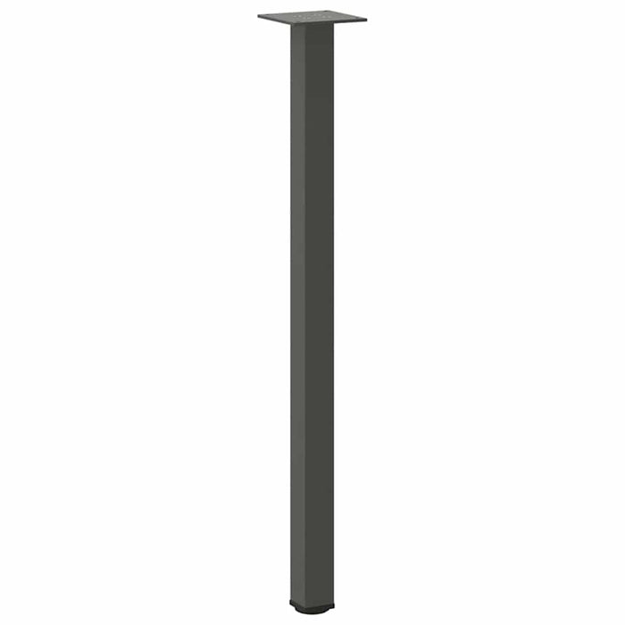 Picioare masă consolă, antracit, 4 buc., 72-74 cm, oțel WALTI