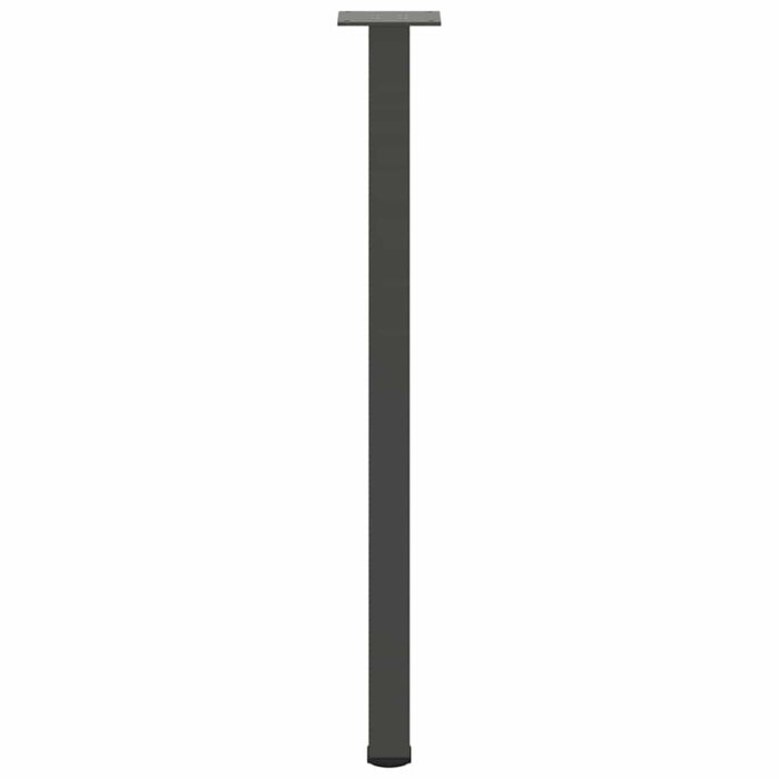 Picioare masă consolă, antracit, 4 buc., 72-74 cm, oțel WALTI