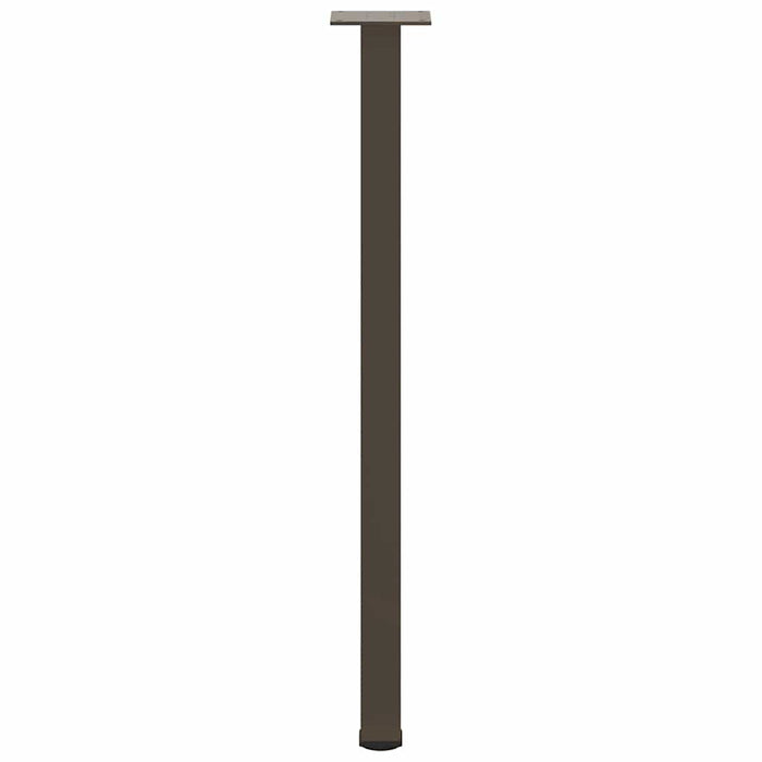Picioare masă consolă, 4 buc., oțel natural, 72-74 cm WALTI