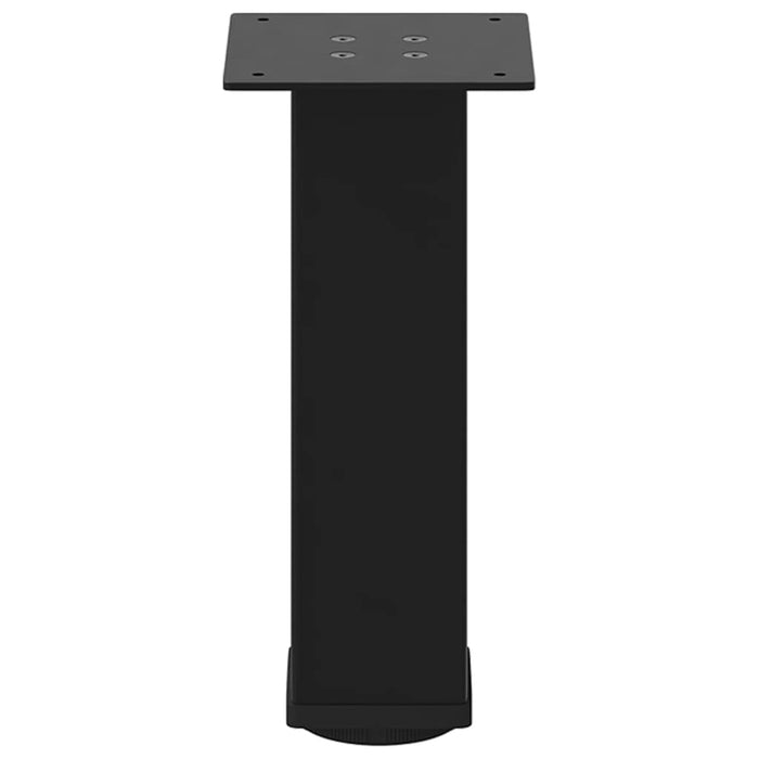Picioare pentru măsuță de cafea, 4 buc., negru, 30-32 cm, oțel - WALTI WALTI