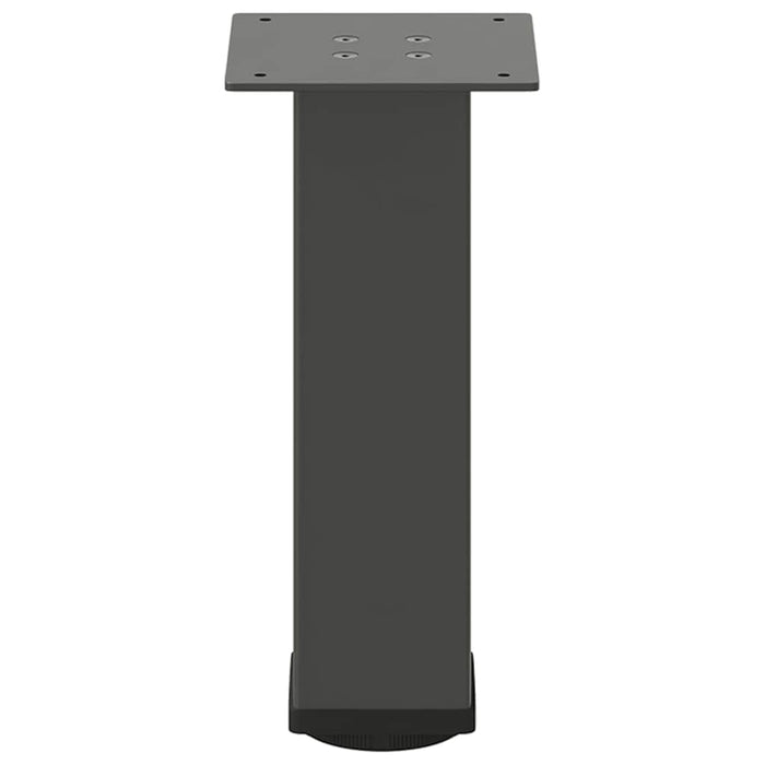 Picioare pentru măsuță de cafea, antracit, 4 buc., 30-32 cm, oțel - WALTI WALTI