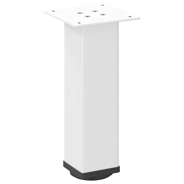 Picioare pentru măsuță de cafea, 4 buc., alb, 42-44 cm, oțel - WALTI WALTI