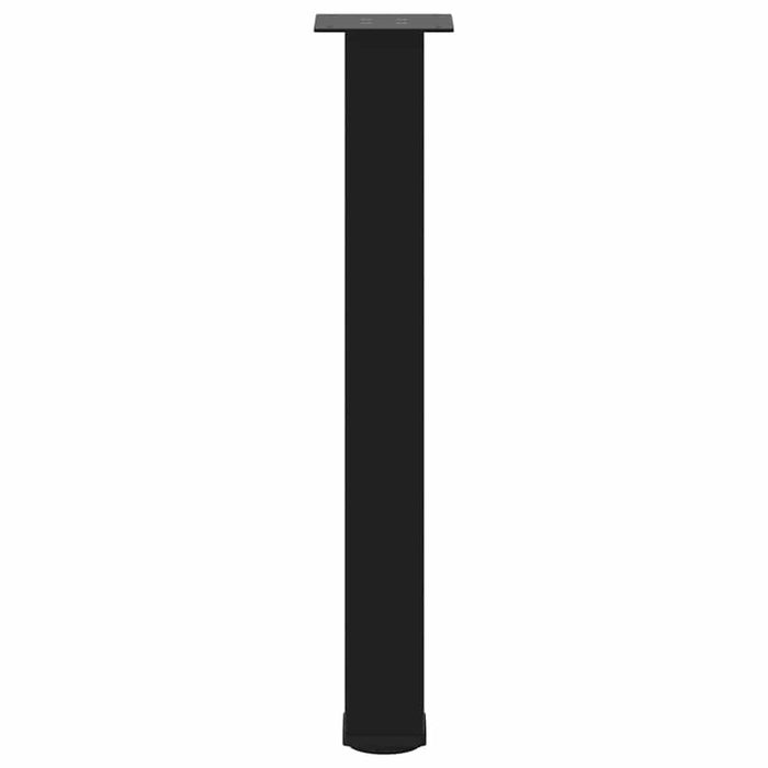 Picioare masă consolă, 4 buc., negru, 72-74 cm, oțel WALTI