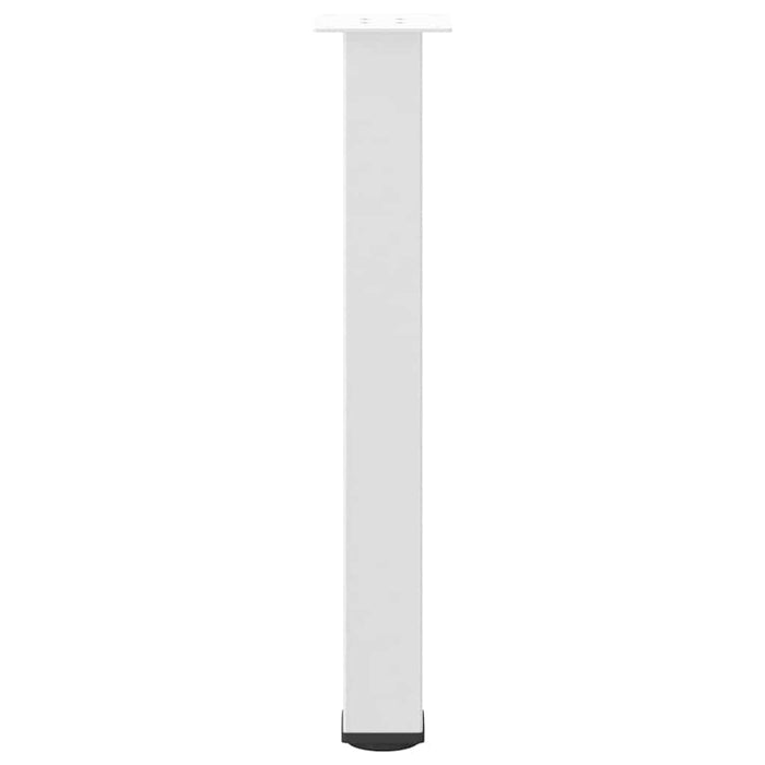 Picioare masă consolă, 4 buc., alb, 72-74 cm, oțel - WALTI WALTI