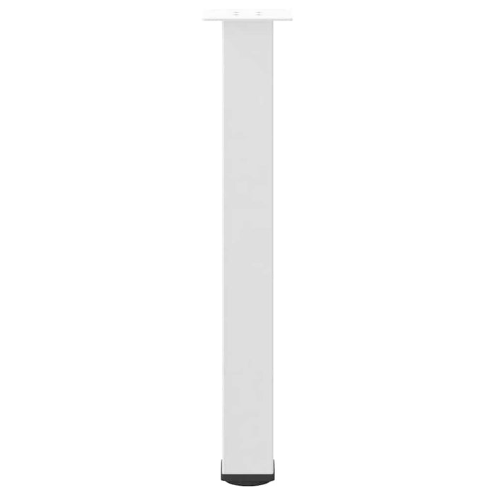 Picioare masă consolă, 4 buc., alb, 72-74 cm, oțel - WALTI WALTI
