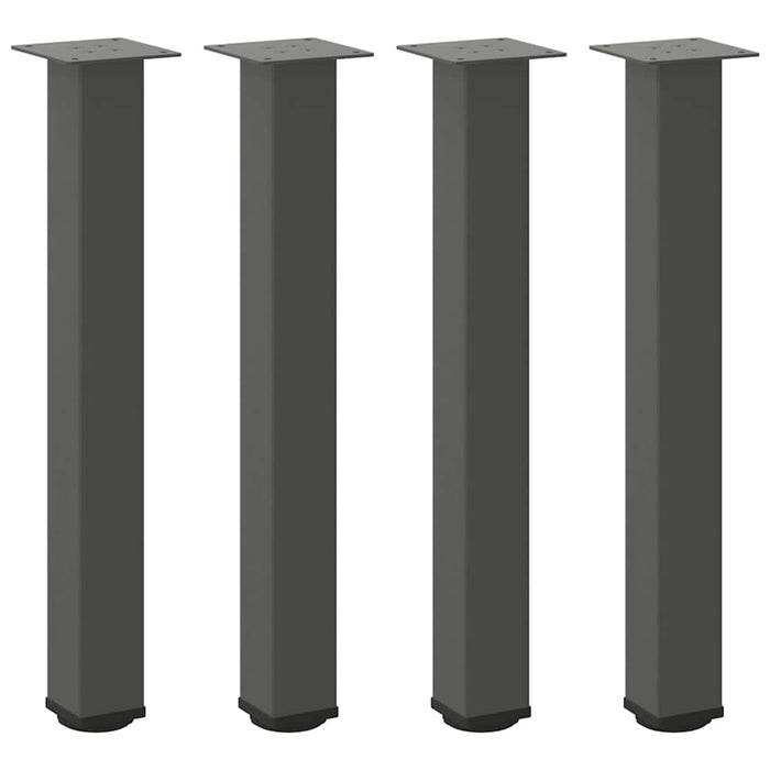 Picioare masă consolă, antracit, 4 buc., 72-74 cm, oțel - WALTI WALTI