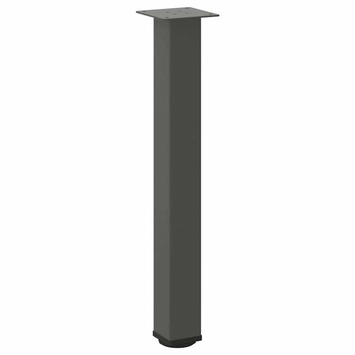 Picioare masă consolă, antracit, 4 buc., 72-74 cm, oțel - WALTI WALTI