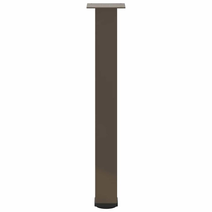 Picioare masă consolă, 4 buc., oțel natural, 72-74 cm WALTI