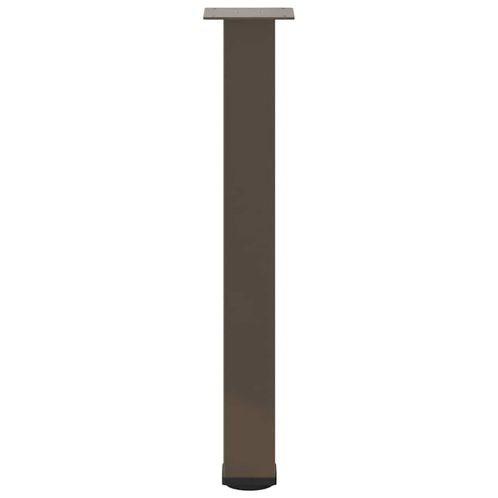 Picioare masă consolă, 4 buc., oțel natural, 72-74 cm WALTI