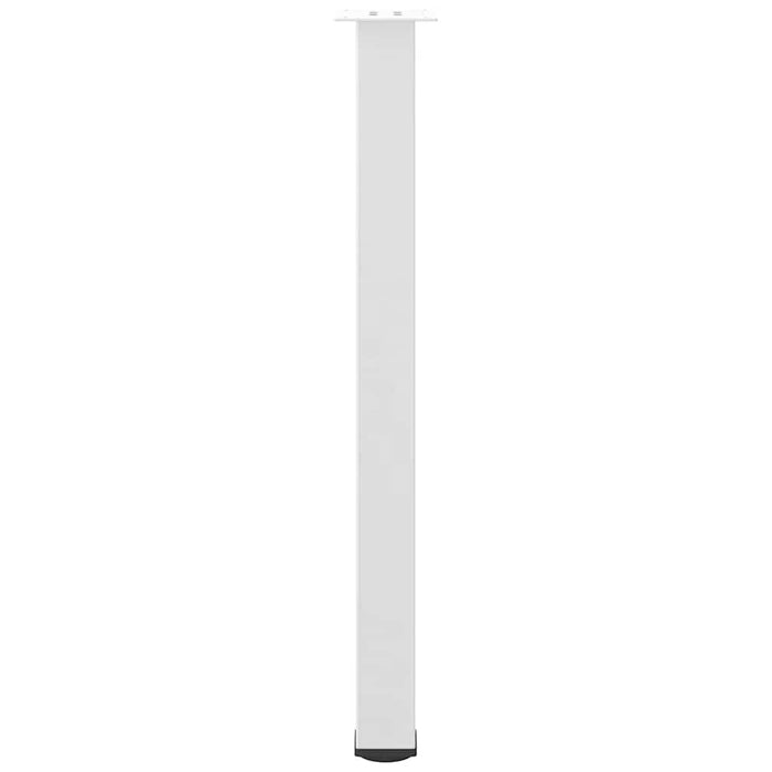 Picioare de masă de bar, 4 buc., alb, 90-92 cm, oțel - WALTI WALTI