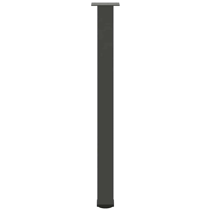 Picioare de masă de bar, antracit, 4 buc., 90-92 cm, oțel - WALTI WALTI