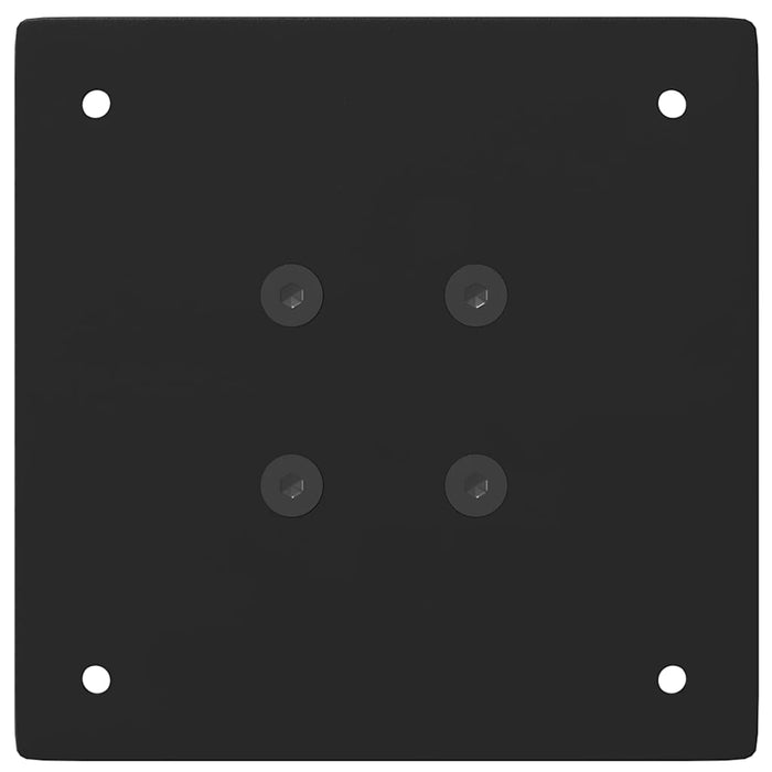 Picioare de masă de bar, 4 buc., negru, 100-102 cm, oțel - WALTI WALTI