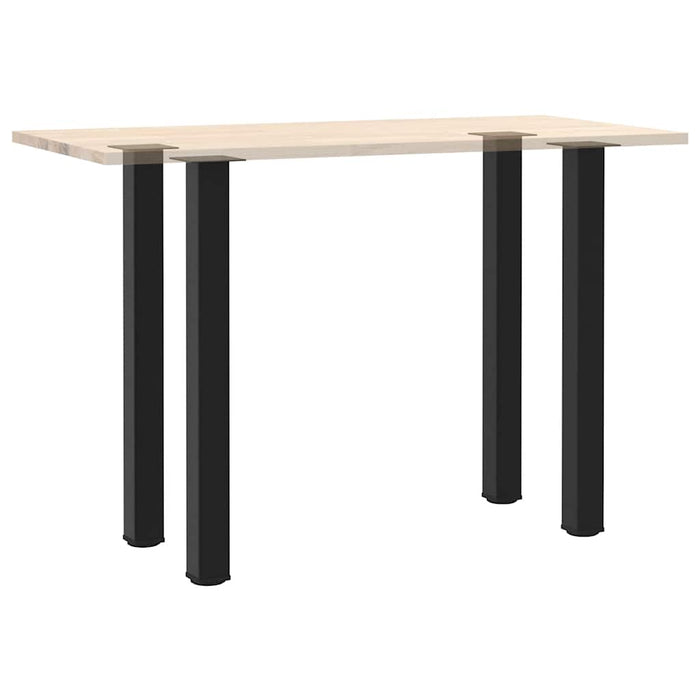 Picioare de masă de bar, 4 buc., negru, 100-102 cm, oțel - WALTI WALTI