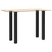 Picioare de masă de bar, 4 buc., negru, 100-102 cm, oțel - WALTI WALTI