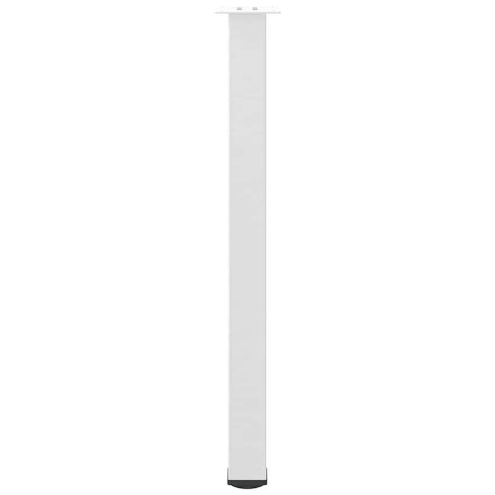 Picioare de masă de bar, 4 buc., alb, 100-102 cm, oțel - WALTI WALTI