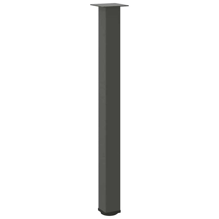 Picioare de masă de bar, antracit, 4 buc., 100-102 cm, oțel - WALTI WALTI