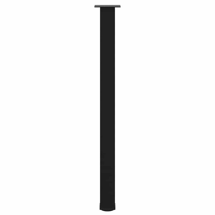 Picioare de masă de bar, 4 buc., negru, 110-112 cm, oțel WALTI