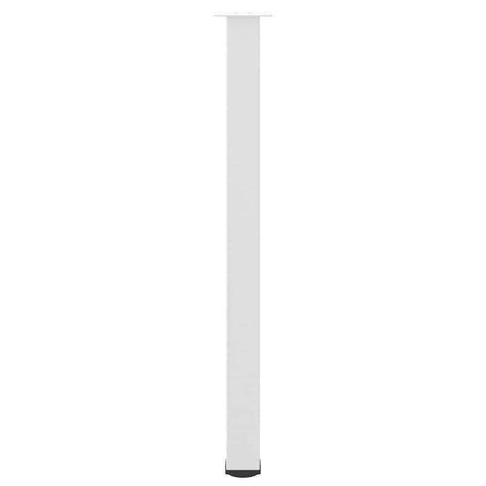 Picioare de masă de bar, 4 buc., alb, 110-112 cm, oțel - WALTI WALTI