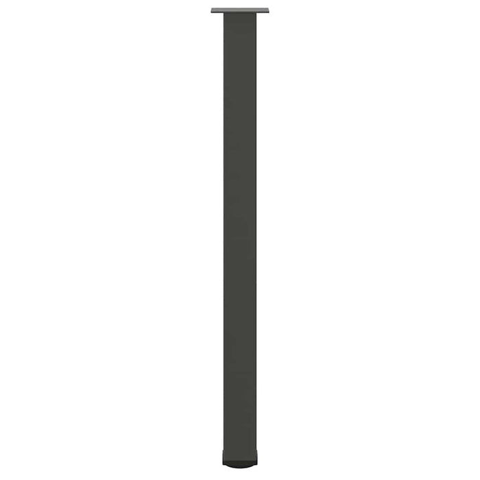 Picioare de masă de bar, antracit, 4 buc., 110-112 cm, oțel WALTI