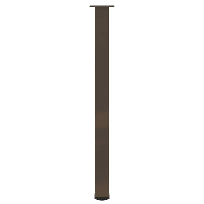 Picioare de masă de bar, 4 buc., oțel natural, 110-112 cm WALTI