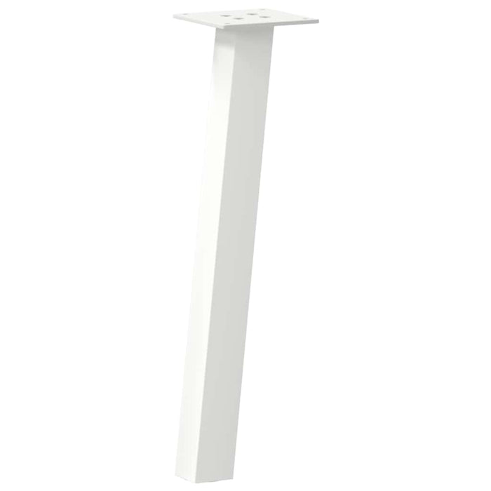 Picioare pentru măsuță de cafea, 4 buc., alb, 30 cm, oțel WALTI