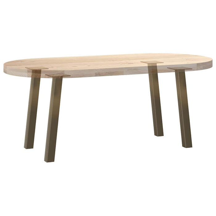 Picioare pentru masă de cafea, 4 buc., oțel natural, 30 cm WALTI