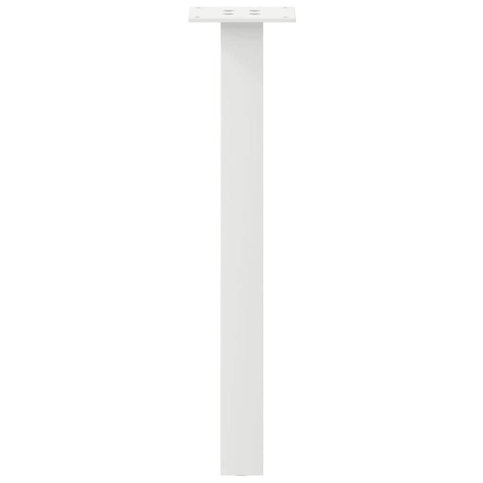 Picioare pentru măsuță de cafea, 4 buc., alb, 42 cm, oțel WALTI